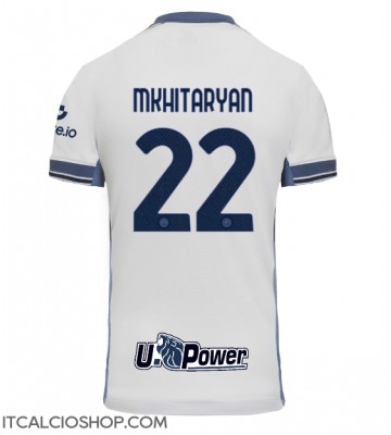 Inter Milan Henrikh Mkhitaryan #22 Seconda Maglia 2024-25 Manica Corta